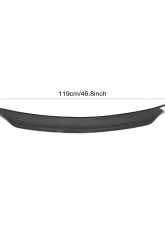 VR Aero Carbon Fiber Rear Trunk Spoiler Audi S5 Coupe 2008-2016                                     - VR-S5-611 - Image 6