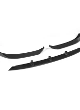 VR Aero Carbon Fiber Front Lip Spoiler Audi A3 Base Sedan 2017-2020                                     - VR-A3-655 - Image 3