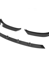 VR Aero Carbon Fiber Front Lip Spoiler Audi A3 Base Sedan 2017-2020                                     - VR-A3-655 - Image 4