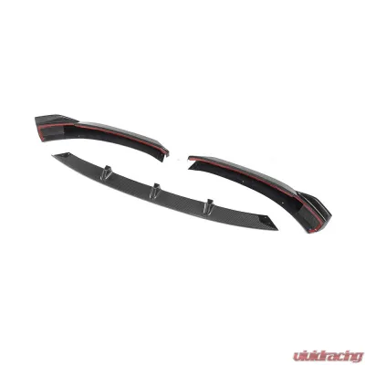 VR Aero Carbon Fiber Front Lip Spoiler Audi A3 Base Sedan 2017-2020 - VR-A3-655