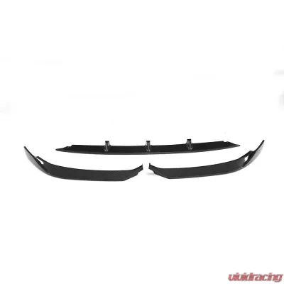 VR Aero Carbon Fiber Front Lip Spoiler Audi A3 Base Sedan 2017-2020 - VR-A3-655