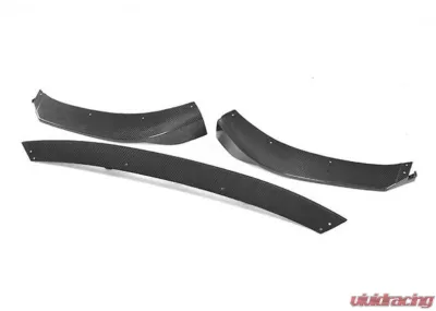 VR Aero Carbon Fiber Front Lip Spoiler Audi A3 Base Sedan 2017-2020 - VR-A3-655