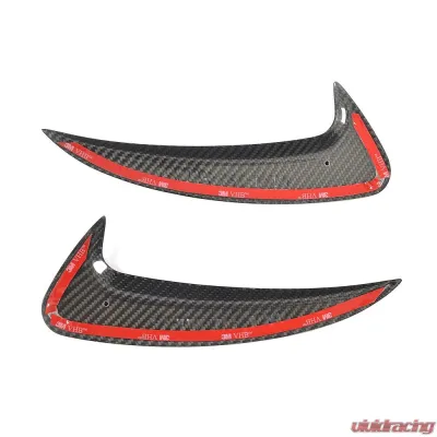 VR Aero Carbon Fiber Rear Bumper Vents 2pcs/set  Mercedes E Class C238 Sport Coupe 2017-2019 - VR-E200E400E500-603