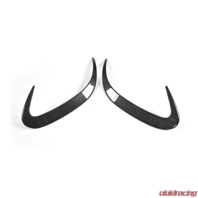 VR Aero Carbon Fiber Rear Bumper Scoop Fins Mercedes S500 | S550 | S63 | S65 AMG Coupe 2015-2019 - VR-S5S63S65AMG-650