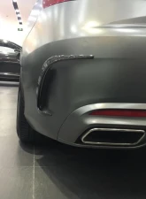 VR Aero Carbon Fiber Rear Bumper Scoop Fins Mercedes S500 | S550 | S63 | S65 AMG Coupe 2015-2019                                     - VR-S5S63S65AMG-650 - Image 8