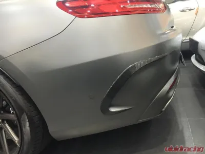 VR Aero Carbon Fiber Rear Bumper Scoop Fins Mercedes S500 | S550 | S63 | S65 AMG Coupe 2015-2019 - VR-S5S63S65AMG-650