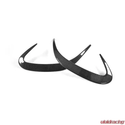 VR Aero Carbon Fiber Rear Bumper Scoop Fins Mercedes S500 | S550 | S63 | S65 AMG Coupe 2015-2019 - VR-S5S63S65AMG-650