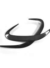 VR Aero Carbon Fiber Rear Bumper Scoop Fins Mercedes S500 | S550 | S63 | S65 AMG Coupe 2015-2019                                     - VR-S5S63S65AMG-650 - Image 4