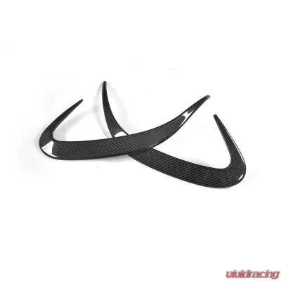 VR Aero Carbon Fiber Rear Bumper Scoop Fins Mercedes S500 | S550 | S63 | S65 AMG Coupe 2015-2019 - VR-S5S63S65AMG-650