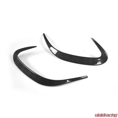 VR Aero Carbon Fiber Rear Bumper Scoop Fins Mercedes S500 | S550 | S63 | S65 AMG Coupe 2015-2019 - VR-S5S63S65AMG-650