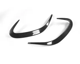 VR Aero Carbon Fiber Rear Bumper Scoop Fins Mercedes S500 | S550 | S63 | S65 AMG Coupe 2015-2019