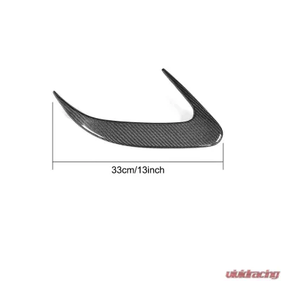 VR Aero Carbon Fiber Rear Bumper Vents Trim Mercedes CLS400 | CLS500 | CLS550 | CLS63 AMG W218 2015-2017 - VR-W218CLS-650