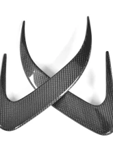 VR Aero Carbon Fiber Rear Bumper Vents Trim Mercedes CLS400 | CLS500 | CLS550 | CLS63 AMG W218 2015-2017                                     - VR-W218CLS-650 - Image 6