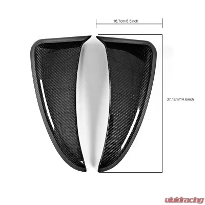 VR Aero Carbon Fiber Front Fender Vents Porsche 971 Panamera GTS Turbo S 2017-2019 - VR-GTS-650