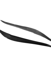 VR Aero Carbon Fiber Headlight Eyebrow Eyelid Trim BMW 2 Series F22 F23 Base/M Sport F87 M2 2-Door 2014-2019                                     - VR-M2-EYETRIM - Image 4