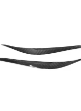 VR Aero Carbon Fiber Headlight Eyebrow Eyelid Trim BMW 2 Series F22 F23 Base/M Sport F87 M2 2-Door 2014-2019                                     - VR-M2-EYETRIM - Image 8