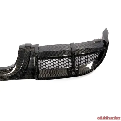 VR Aero Carbon Fiber Rear Diffuser Porsche 982 | 718 Boxster Cayman 2-Door 2016-2019 - VR-718BXCAY-610
