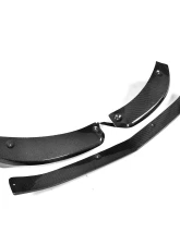 VR Aero Carbon Fiber Front Lip Spoiler Mercedes S Class C217 S500 S550 Sport Coupe Pre-facelift 2015-2017                                     - VR-S500S550-601 - Image 3