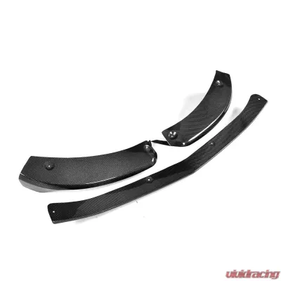 VR Aero Carbon Fiber Front Lip Spoiler Mercedes S Class C217 S500 S550 Sport Coupe Pre-facelift 2015-2017 - VR-S500S550-601