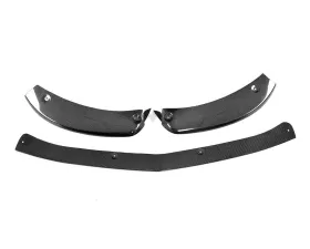 VR Aero Carbon Fiber Front Lip Spoiler Mercedes S Class C217 S500 S550 Sport Coupe Pre-facelift 2015-2017