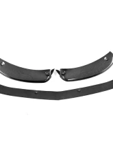 VR Aero Carbon Fiber Front Lip Spoiler Mercedes S Class C217 S500 S550 Sport Coupe Pre-facelift 2015-2017                                     - VR-S500S550-601 - Image 6