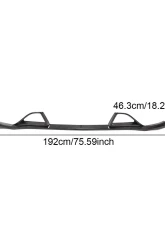 VR Aero Carbon Fiber Front Lip Spoiler Mercedes GLE63 AMG S 2015-2019                                     - VR-GLE63-601 - Image 8