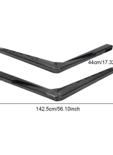 VR Aero Carbon Fiber Offroad Air Intakes Mercedes G55 | G63 | G65 AMG 2004-2018                                     - VR-G55G63G65-AIR - Image 9