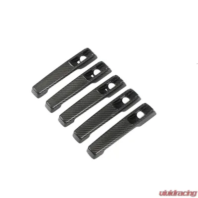 VR Aero Carbon Fiber Door Handle Covers Set of 5 Mercedes G Wagon 2004-2018 - VR-W463G63G65AMG-HANCOV