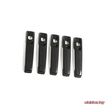 VR Aero Carbon Fiber Door Handle Covers Set of 5 Mercedes G Wagon 2004-2018 - VR-W463G63G65AMG-HANCOV