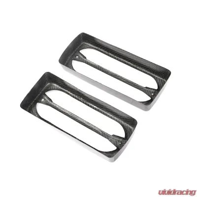 VR Aero Carbon Fiber Rear Tail Lamp Covers Mercedes G55 | G63 | G65 AMG 2004-2018 - VR-W463G63G65AMG-FOGC