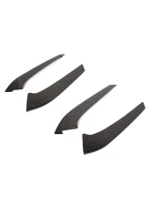 VR Aero Carbon Fiber Front Bumper Vent Trims Mercedes AMG GT-R 2016-2018                                     - VR-AMGGTR-650 - Image 3