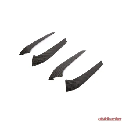 VR Aero Carbon Fiber Front Bumper Vent Trims Mercedes AMG GT-R 2016-2018 - VR-AMGGTR-650