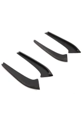 VR Aero Carbon Fiber Front Bumper Vent Trims Mercedes AMG GT-R 2016-2018                                     - VR-AMGGTR-650 - Image 4
