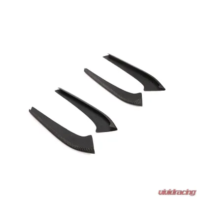 VR Aero Carbon Fiber Front Bumper Vent Trims Mercedes AMG GT-R 2016-2018 - VR-AMGGTR-650
