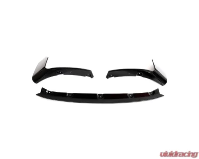 VR Aero Carbon Fiber Front Lip Spoiler 3pc Set BMW M2 G87 - VR-G87M2-DCF-600