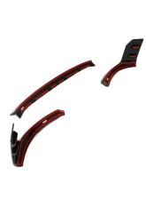 VR Aero Carbon Fiber Front Lip Spoiler 3pc Set BMW M2 G87                                     - VR-G87M2-DCF-600 - Image 7