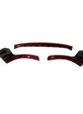 VR Aero Carbon Fiber Front Lip Spoiler 3pc Set BMW M2 G87                                     - VR-G87M2-DCF-600 - Image 9