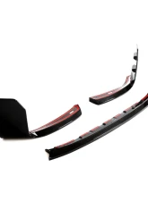 VR Aero Carbon Fiber Front Lip Spoiler 3pc Set BMW M2 G87                                     - VR-G87M2-DCF-600 - Image 10