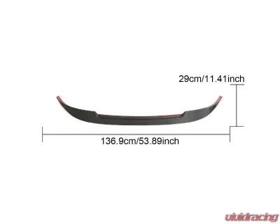 VR Aero Carbon Fiber Rear Spoiler Honda Civic Type-R FL5 - VR-CIVICR-611
