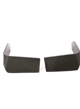 VR Aero Carbon Fiber Front Fog Light Cover Splitter Audi TT RS 2016-2018                                     - VR-AUTTRS-FOGC - Image 2