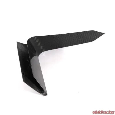 VR Aero Carbon Fiber Front Fog Light Cover Splitter Audi TT RS 2016-2018 - VR-AUTTRS-FOGC
