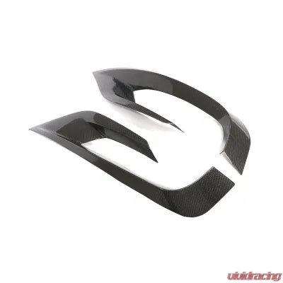 VR Aero Carbon Fiber Front Bumper Vents Mercedes W222 S-Class Sport 2014-2017 - VR-W222-650