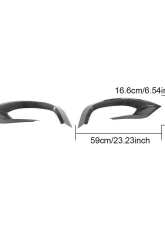 VR Aero Carbon Fiber Front Bumper Vents Mercedes W222 S-Class Sport 2014-2017                                     - VR-W222-650 - Image 7