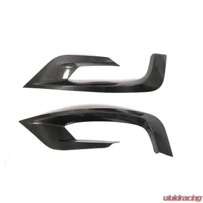 VR Aero Carbon Fiber Front Bumper Vents Mercedes W222 S-Class Sport 2014-2017 - VR-W222-650