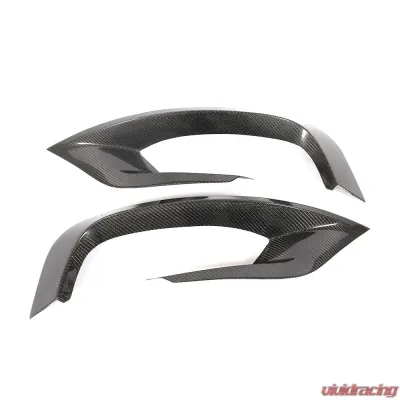 VR Aero Carbon Fiber Front Bumper Vents Mercedes W222 S-Class Sport 2014-2017 - VR-W222-650