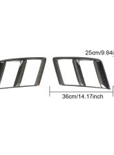 VR Aero Carbon Fiber Front Side Air Vents Audi R8 2016-2018                                     - VR-R8-651 - Image 5