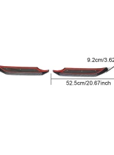 VR Aero Carbon Fiber Front Bumper Lip Splitters Mercedes G63 AMG 2019+                                     - VR-G63-601 - Image 7