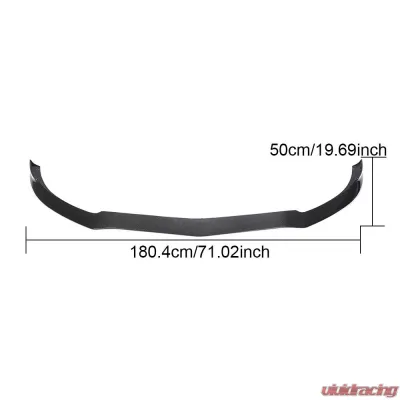 VR Aero Carbon Fiber Front Lip Spoiler Mercedes C63 AMG S C205 2015-2019 - VR-C63-600