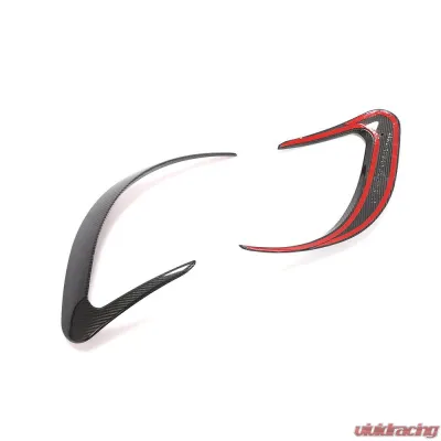 VR Aero Carbon Fiber Rear Bumper Fins Mercedes AMG GT43 | GT50 | GT53 2019+ - VR-AMGGT-615