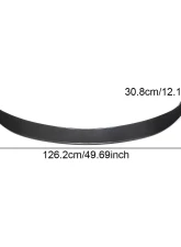 VR Aero Carbon Fiber Rear Trunk Spoiler Mercedes SLS AMG C197 2010-2014                                     - VR-C197SLSAMG-611 - Image 6